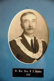 R.W. Bro. N.S. Kenny - First Worshipful Master of Buffalo Park Lodge